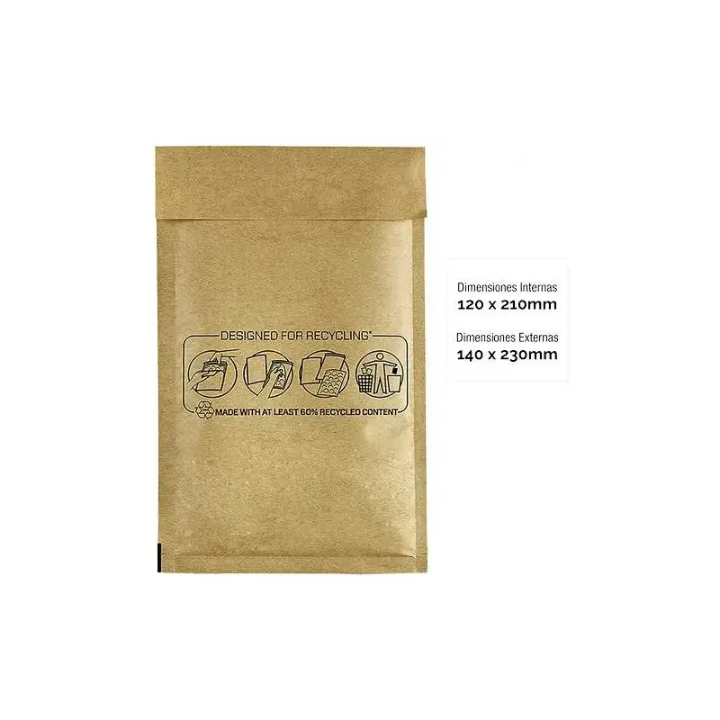 Fellowes Bankers Box Nº12 Pack de 10 Bolsas de Burbujas Acolchadas 120x210 mm | Ahorro Imprimiendo