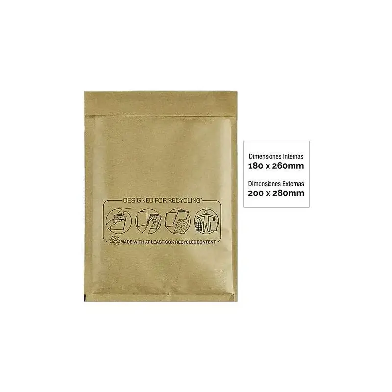 Fellowes Bankers Box Nº14 Pack de 10 Bolsas de Burbujas Acolchadas 180x260 mm | Ahorro Imprimiendo
