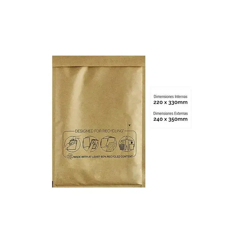 Fellowes Bankers Box Nº16 Pack de 10 Bolsas de Burbujas Acolchadas 220x330 mm | Ahorro Imprimiendo