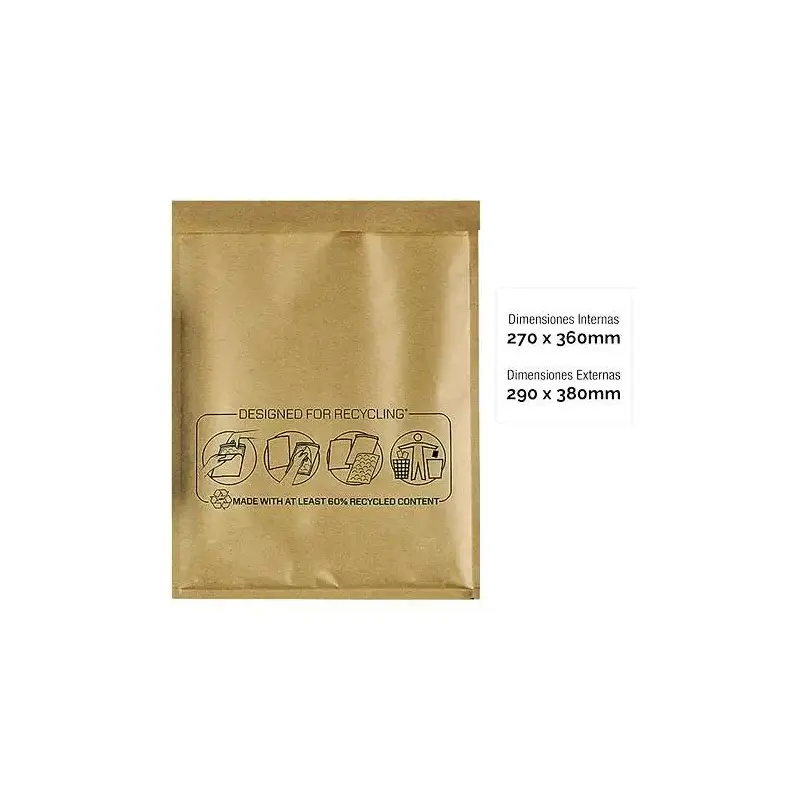 Fellowes Bankers Box Nº18 Pack de 10 Bolsas de Burbujas Acolchadas 270x360 mm | Ahorro Imprimiendo