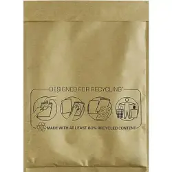 Fellowes Bankers Box Pack de 50 Bolsas de Burbujas Acolchada - Medida 240x330mm - Burbujas Internas para Amortiguacion - Ideal p