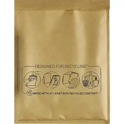 Fellowes Bankers Box Pack de 50 Bolsas de Burbujas Acolchada - Medida 270x360mm - Burbujas Internas para Amortiguacion - Ideal p