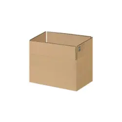 Dohe Cajas de Embalaje de 4 Solapas - Medidas 300x200x150mm - Carton de Canal 3mm - Resistente y Duradero - Ideal para Envios y