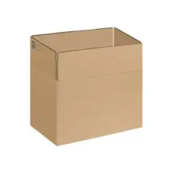 Dohe Cajas de Embalaje de 4 Solapas - Medidas 400x290x220mm - Carton de Canal 3mm - Resistente y Duradero - Ideal para Envios y