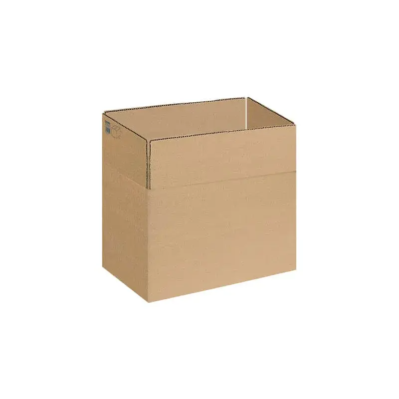 Dohe Cajas de Embalaje de 4 Solapas - Medidas 400x290x220mm - Carton de Canal 3mm - Resistente y Duradero - Ideal para Envios y
