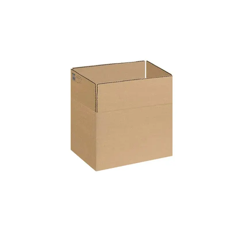 Dohe Cajas de Embalaje de 4 Solapas - Medidas 355x265x270mm - Carton de Canal 3mm - Resistente y Duradero - Ideal para Envios y