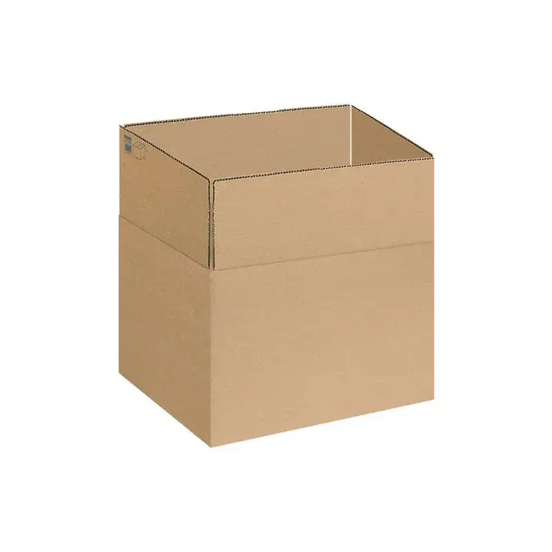 Dohe Cajas de Embalaje de 4 Solapas - Medidas 440x325x420mm - Carton de Canal 3mm - Resistente y Duradero - Ideal para Envios y