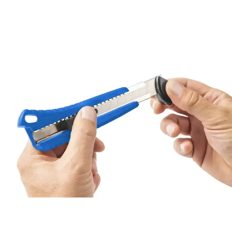 Dahle 10865 Basic Cuter con Cuchilla de 18mm - Mecanismo Automatico de Bloqueo - Guia Metalica | Ahorro Imprimiendo