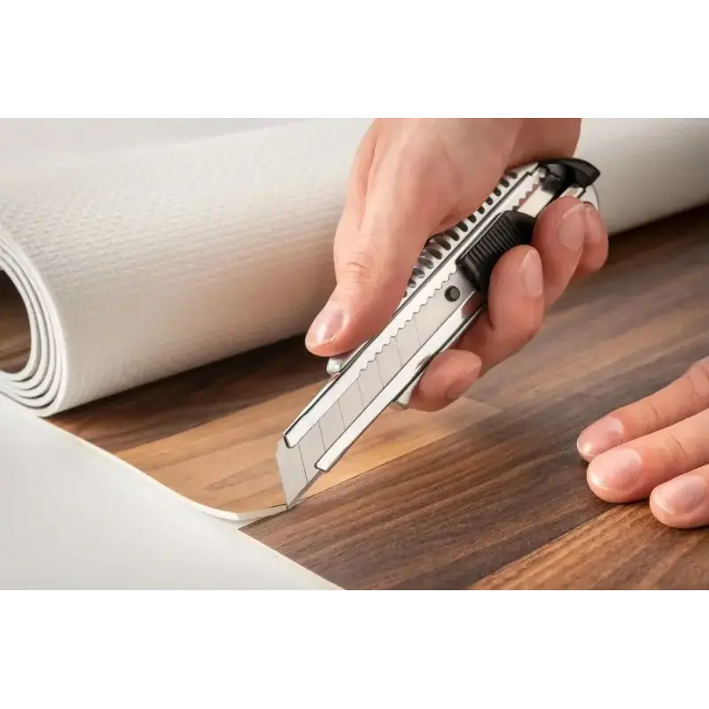 Dahle 10885 Profesional Cuter con Cuchilla de 18mm - Cuerpo Metalico - Mecanismo Automatico de Bloqueo - Guia Metalica | Ahorro