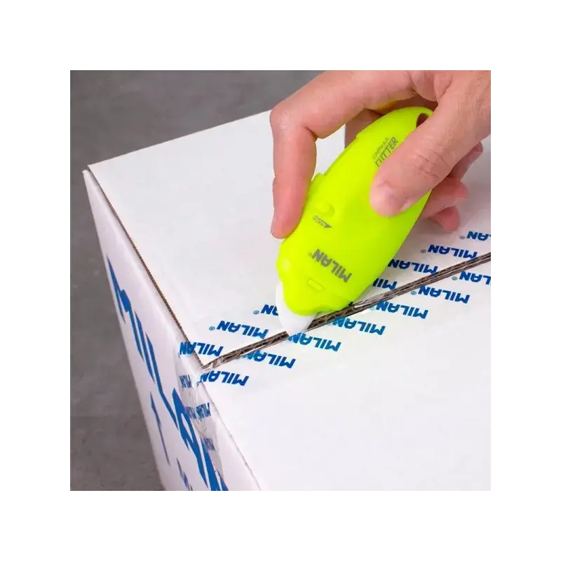 Milan Serie Acid Capsule Cutter de Hoja Ceramica Reemplazable - Tamaño Bolsillo - Diseño Ergonomico - Sistema de Bloqueo - Color