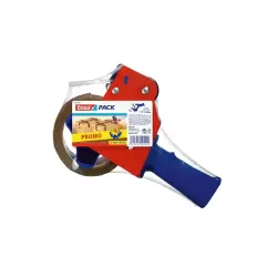 Tesa Pack de Precintadora + 1 Rollo de Precinto Marron 48mm x 50 Metros | Ahorro Imprimiendo