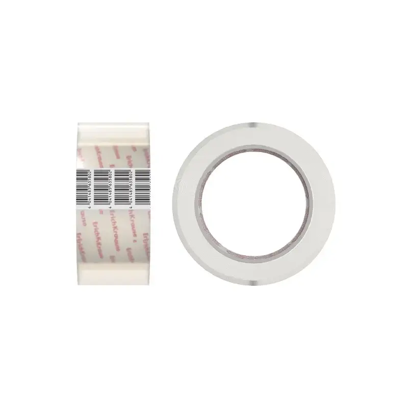 Erichkrause Precinto de Embalaje - Medidas 48mmx50m - Adhesivo de Gran Adherencia - Facil de Cortar - Transparente | Ahorro Impr