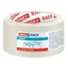Tesa Basic Precinto de Embalar 50mm x 66 Metros - Fabricado en Polipropileno - Adhesivo Ecologico - Transparente | Ahorro Imprim
