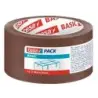 Tesa Basic Precinto de Embalar 50mm x 66 Metros - Fabricado en Polipropileno - Adhesivo Ecologico - Color Marron | Ahorro Imprim