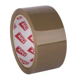 Apli Precinto Estandar Silencioso 48mmx66m Polipropileno - Resistente al Desgarro - Adhesivo de Alta Calidad - Facil de Cortar -