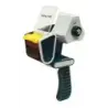 Apli Dispensador de Precinto - para Rollo Normal y Compacto - Facil de Usar y Cargar - Resistente y Duradero - Blanco | Ahorro I