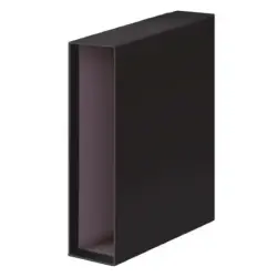 Dohe Archicolor Funda para Archivador de Palanca - Formato Folio - Carton Forrado - Color Negro | Ahorro Imprimiendo