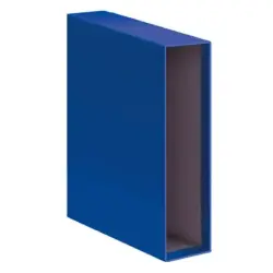 Dohe Archicolor Funda para Archivador de Palanca - Formato Folio - Carton Forrado - Color Azul | Ahorro Imprimiendo
