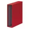 Dohe Archicolor Funda para Archivador de Palanca - Formato Folio - Carton Forrado - Color Rojo | Ahorro Imprimiendo