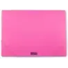MKtape Carpeta de Solapas Portadocumentos - Cierre de Gomas - Tamaño Folio - Color Rosa | Ahorro Imprimiendo