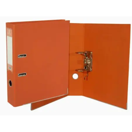 Bismark Archivador A-Z PVC A4 Lomo 75mm - Gran Resistencia - Tarjetero en el Lomo - Cartoneras Metalicas en el Borde Inferior -