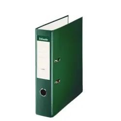 Esselte Archivador de Palanca Formato Folio - Lomo 75mm - Capacidad para 500 Hojas - Color Verde | Ahorro Imprimiendo