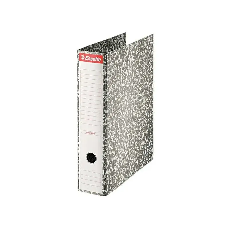 Esselte Archivador de Palanca Formato Folio - Lomo 75mm - Ollao y Cantoneras Metalicas - Capacidad para 500 Hojas - Forrado de P