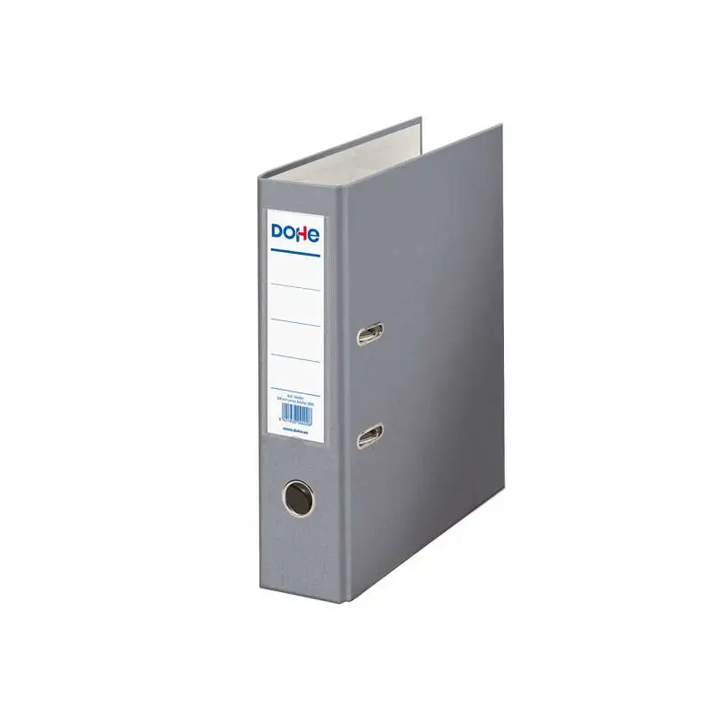 Dohe Archivador de Palanca Tamaño A4 - Lomo Ancho 70mm - Ollao, Rado y Tarjetero en el Lomo - Carton Forrado con Polipropileno -