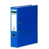 Elba Chic Archivador de Palanca Tamaño A4 - Lomo de 80mm - Rado, Ollao y Etiqueta en Lomo - Forrado Exterior PVC - Color Azul |