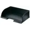 Leitz Plus Jumbo Bandeja Portadocumentos de Gran Capacidad - Acceso Apaisado - Hasta 10uds Apilables - Color Negro | Ahorro Impr