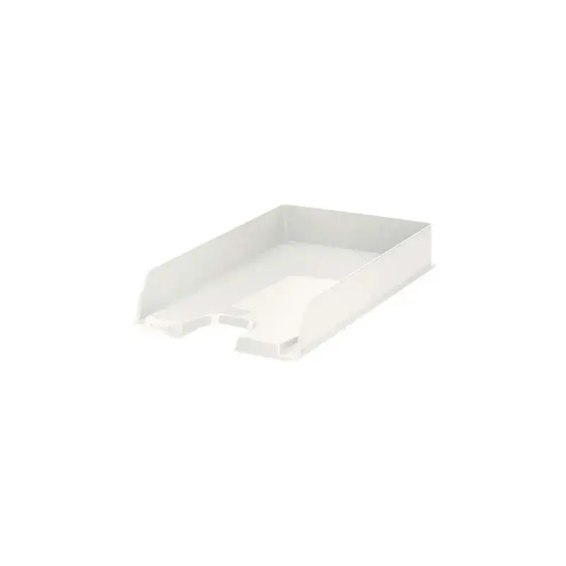 Esselte Europost Vivida Bandeja Portadocumentos - Formato Vertical - A4 - Espacio para Etiqueta Identificativa - Color Blanco |
