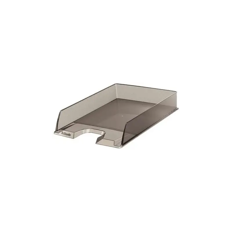 Esselte Europost Bandeja Portadocumentos - Plastico Transparente - Formato Vertical - A4 - Color Fume Transparente | Ahorro Impr