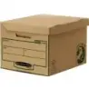 Fellowes Bankers Box Earth Series Maxi Contenedor de Archivos Automontable - Tapa Fija - Admite hasta 6 Caja de Archivo Definiti
