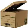Fellowes Bankers Box Earth Series Maxi Contenedor de Archivos Automontable - Tapa Fija - Admite hasta 6 Caja de Archivo Definiti