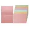 Bismark Carpeta con Solapas A5 - Polipropileno - Cierre de Gomas - Colores Pastel Surtidos | Ahorro Imprimiendo