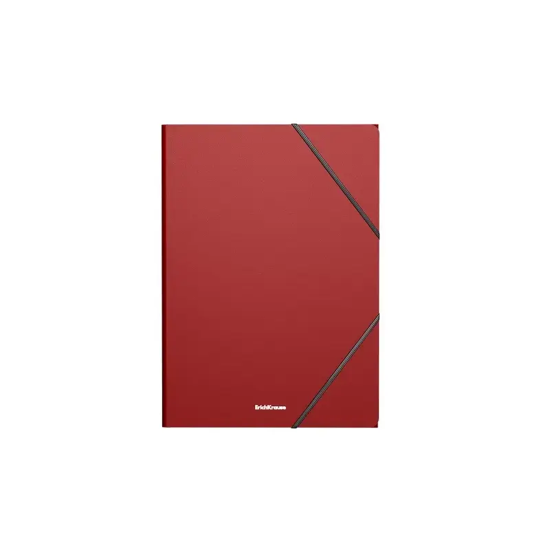Erichkrause Matt Classic Carpeta Solapas A4 - Fabricada en Polipropileno - Color Rojo | Ahorro Imprimiendo