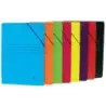 Mariola Carpeta de Carton Plastificado Folio 500gr/m2 - Medidas 34x25cm - Cierre con Goma Elastica - Colores Surtidos | Ahorro I