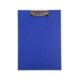 Dohe Carpeta Pinza Tamaño A4 - Carton Forrado PVC Opaco - Pinza de Presion - Bolsillo Interior | Ahorro Imprimiendo