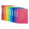 Oxford Urban A3+ Carpeta de Gomas con 3 Solapas A3+ - Plastico Translucido - Lomo de 15mm Ampliable hasta 25mm - Colores Surtido