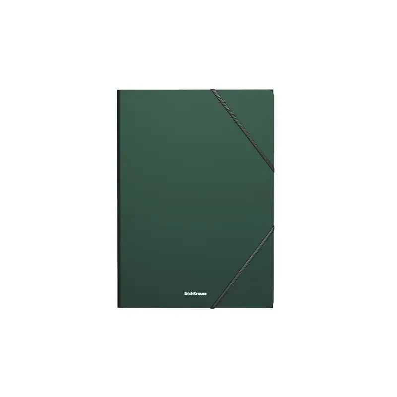 Erichkrause Matt Classic Carpeta Solapas A4 - Fabricada en Polipropileno - Color Verde | Ahorro Imprimiendo