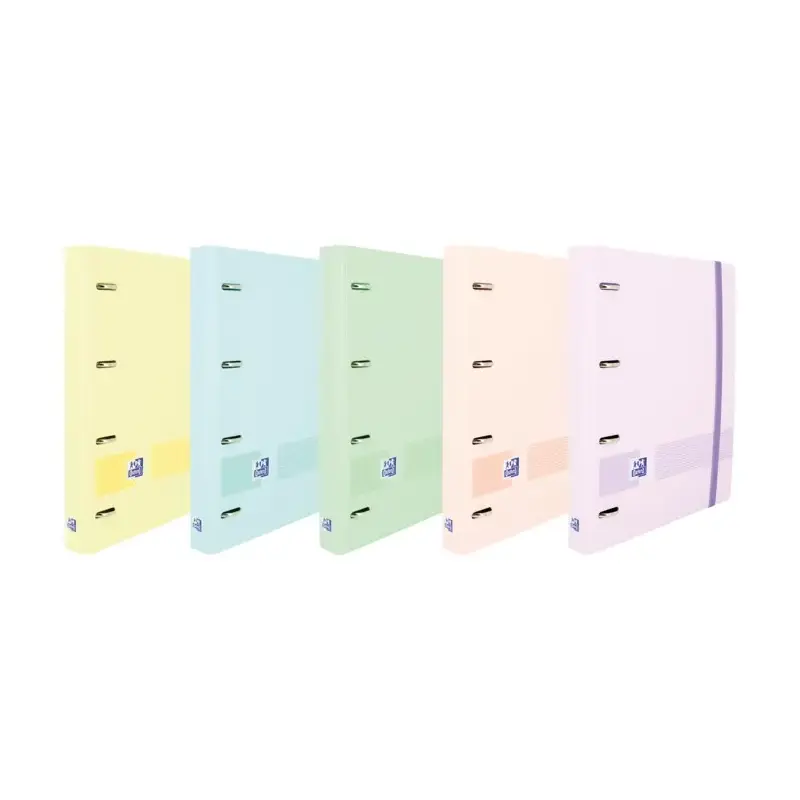 Oxford Ebind Oxfl&G Cuaderno A5+ Tapa Pastel+R5 Puntos Pastel - Papel de Alta Calidad - Tamaño A5+ - Tapa Resistente - Diseño de