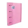 Oxford Touch A4+ Europeanbinder - Tapa Extradura Resistente - Lomo de 45mm - Anillas 4Dx35mm - Recambio 5x5 Incluido - Color Fuc