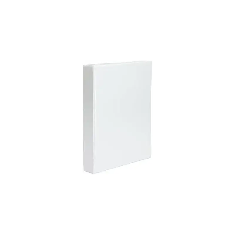 Pardo Carpeta Canguro A4 4 Anillas 16mm - Bolsa en Lomo y Portada - Color Blanco | Ahorro Imprimiendo