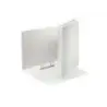 Esselte Carpeta Canguro Gama Basica 40mm - Mecanismo 2 Anillas Mixtas - Capacidad 380 Hojas A4 - Certificado Fsc - Color Blanco