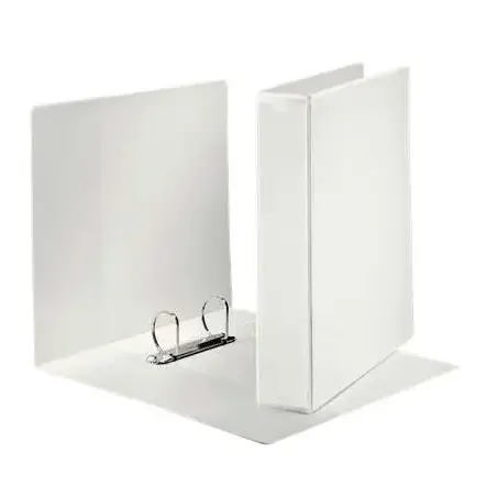 Esselte Canguro Plus Carpeta de Anillas - Formato A4 - Capacidad para 380 Hojas - 2 Anillas de 40mm - Color Blanco | Ahorro Impr