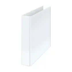 Dohe Carpeta Canguro Basic A4 - 4 Anillas Mixtas 40mm - Bolsa en Lomo y Portada - Carton Forrado - Color Blanco | Ahorro Imprimi