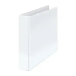 Dohe Carpeta Canguro Basic A4 - 4 Anillas Mixtas 55mm - Bolsa en Lomo y Portada - Carton Forrado - Color Blanco | Ahorro Imprimi