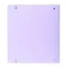 Safta Carpeta de 4 Anillas - PP Foam - Anillas de 35mm - Incluye 100 Hojas A4 - 27x32x4cm - Color Lavanda | Ahorro Imprimiendo