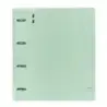 Safta Carpeta de 4 Anillas - PP Foam - Anillas de 35mm - Incluye 100 Hojas A4 - 27x32x4cm - Color Verde Pastel | Ahorro Imprimie