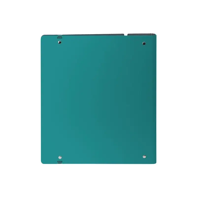 Safta Carpeta con 4 Anillas 35mm - Resistente - Recambio 100 Hojas - Cuadriculas 5x5mm - Cierre Elastico - Ranura para Boligrafo